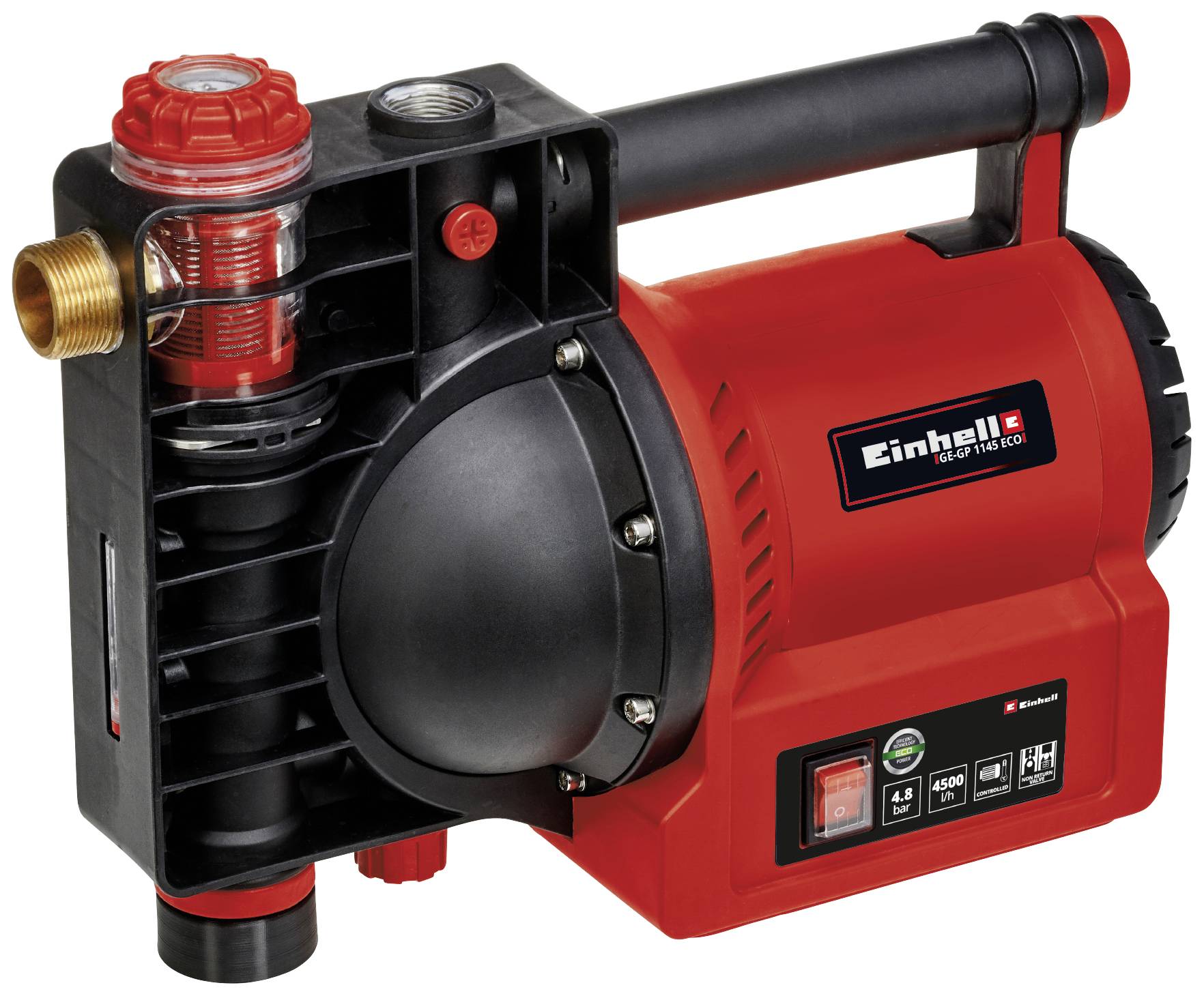 Einhell Power X-Change GE-GP 1145 Pompa ogrodowa 4500 l/h 48 m - obrazek 1