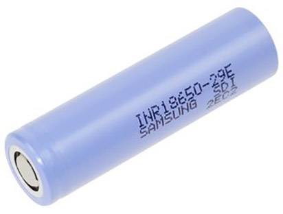 Samsung INR18650-29E Akumulator specjalny 18650 Płaska-Góra, Możliwa wysoka temperatura Li-Ion 3.6 V 2900 mAh 1 szt. - obrazek 1
