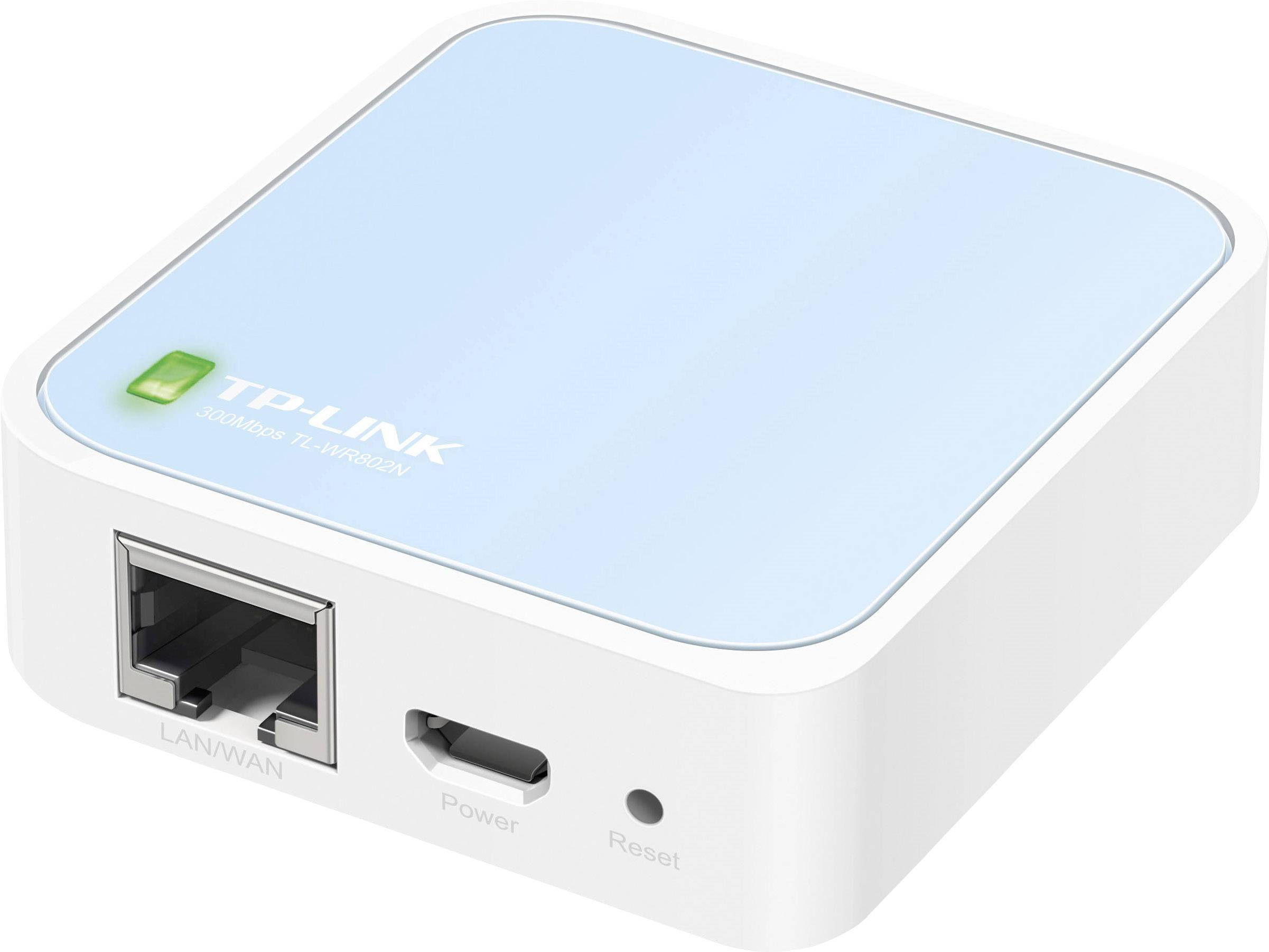 TP-LINK TL-WR802N Router WiFi 2.4 GHz 300 MBit/s - obrazek 1