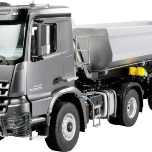 Samochód RC dla początkujących Amewi Mercedes-Benz Arocs Sattelzug mit Kippauflieger 4×4 1:14 RTR anthrazit 1:14 RtR Samochód RC dla początkujących Amewi Mercedes-Benz Arocs Sattelzug mit Kippauflieger 4×4 1:14 RTR anthrazit 1:14 RtR
