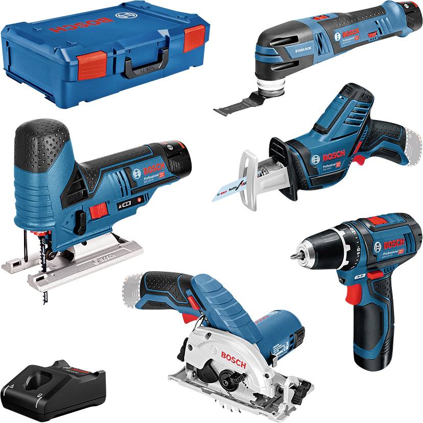 Zestaw narzędzi Bosch Professional 0615A0017C, 10 szt. - obrazek 1