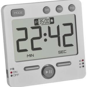 Timer TFA Dostmann 99HOURS cyfrowy biały Timer TFA Dostmann 99HOURS cyfrowy biały
