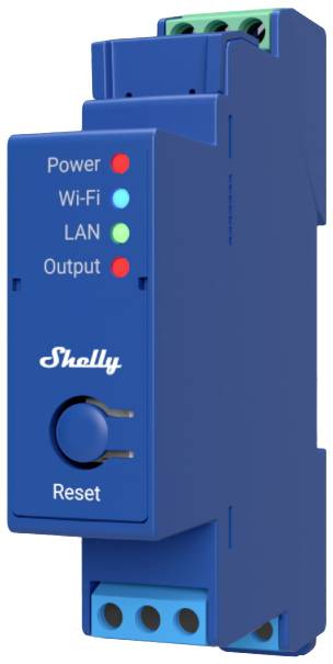Shelly Shelly Pro 1 Shelly Przekaźnik na szynę DIN Bluetooth, Wi-Fi - obrazek 1