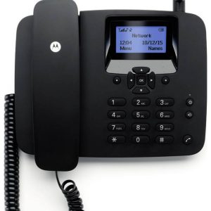 Stacjonarny telefon komórkowy Motorola FW200L czarny Stacjonarny telefon komórkowy Motorola FW200L czarny