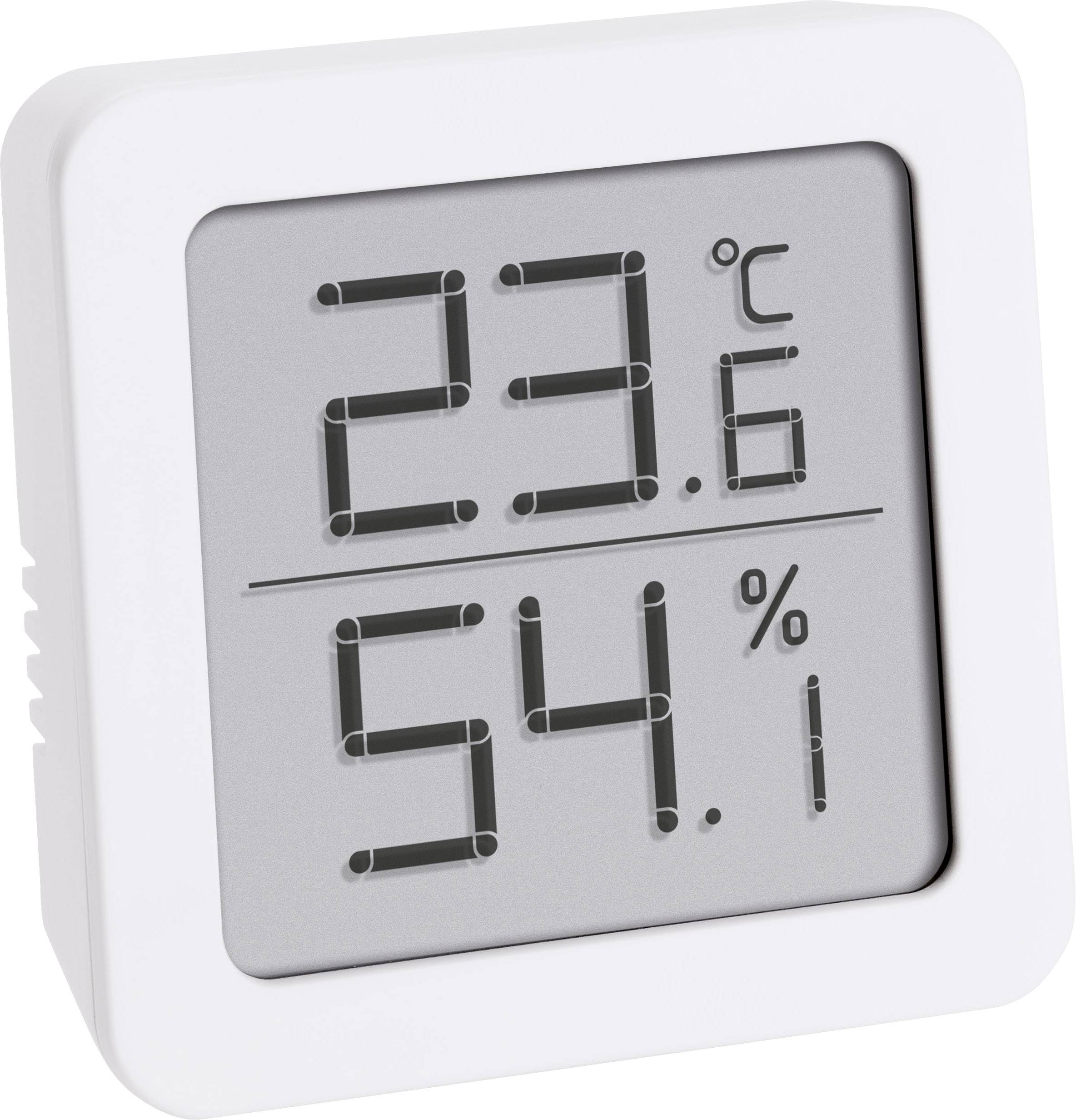 TFA Dostmann TFA - Thermo-Hygrometer - digital - weiß Termohigrometr biały 30.5051.02 - obrazek 1