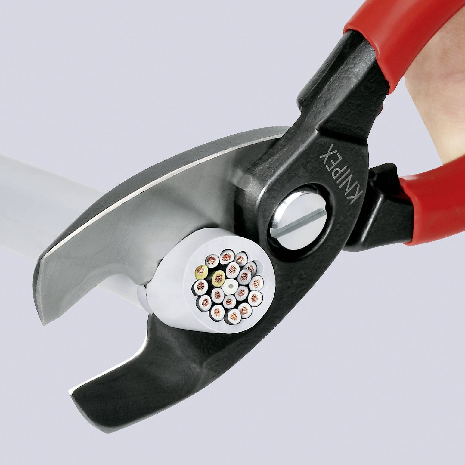 Nożyce do kabli Knipex 95 11 200 200 mm - obrazek 1