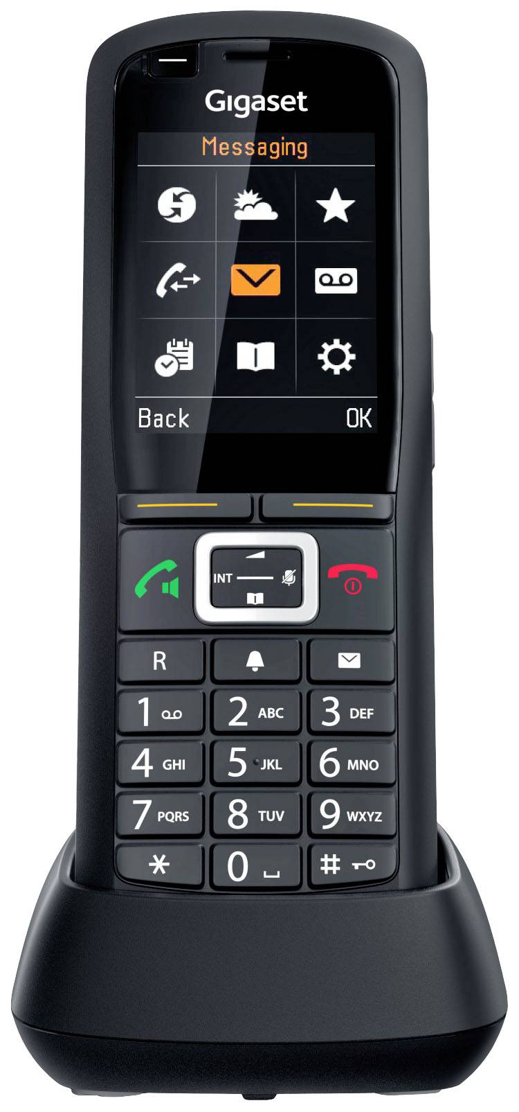 Gigaset R700H Pro Słuchawka DECT czarny - obrazek 1