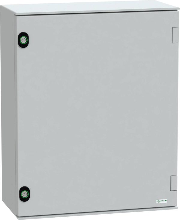 Schneider Electric PanelSeT PLM NSYPLM54G Szafka instalacyjna 430 x 530 x 200 poliester szary 1 szt.