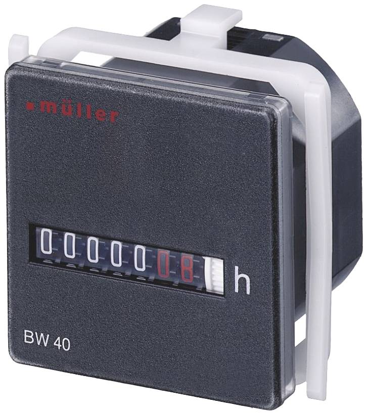 Müller BW 40.18 230V 60Hz Licznik godzin pracy Licznik rolkowy - obrazek 1