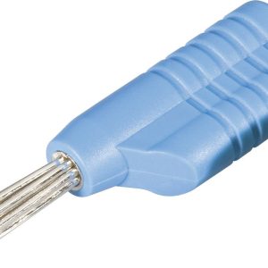 Wtyk wysokoprądowy wieżowy Schnepp S 4041 4mm, niebieski Wtyk wysokoprądowy wieżowy Schnepp S 4041 4mm, niebieski
