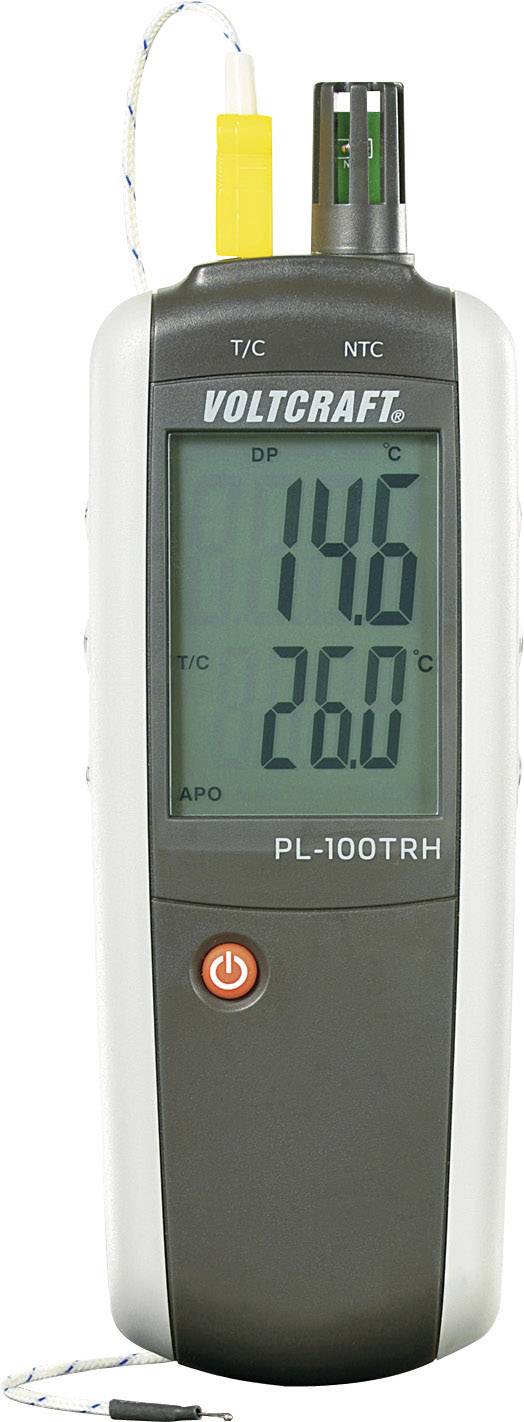 Termohigrometr VOLTCRAFT PL-100TRH, 0 do 100 %, -200 - +1372 °C - obrazek 1