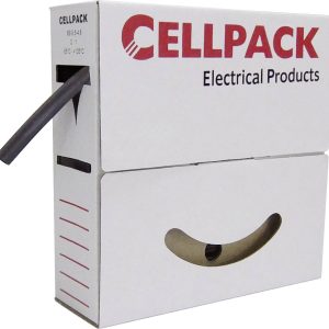 CellPack 127065 Rurka termokurczliwa bez kleju czarny 9.50 mm 4.80 mm Współczynnik skurczu:2:1 10 m CellPack 127065 Rurka termokurczliwa bez kleju czarny 9.50 mm 4.80 mm Współczynnik skurczu:2:1 10 m