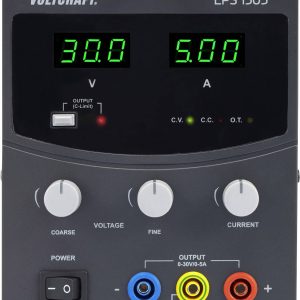 Zasilacz laboratoryjny regulowany VOLTCRAFT LPS1305 0 – 30 V/DC 0 – 5 A 150 W Zasilacz laboratoryjny regulowany VOLTCRAFT LPS1305 0 – 30 V/DC 0 – 5 A 150 W