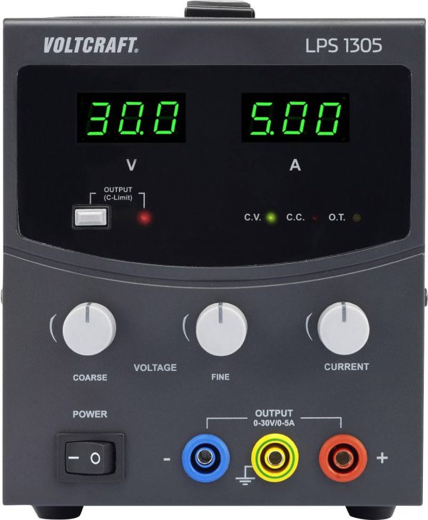Zasilacz laboratoryjny regulowany VOLTCRAFT LPS1305 0 – 30 V/DC 0 – 5 A 150 W