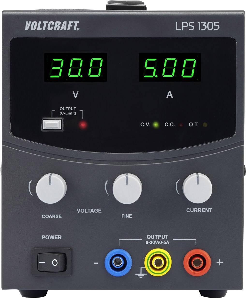Zasilacz laboratoryjny regulowany VOLTCRAFT LPS1305 0 - 30 V/DC 0 - 5 A 150 W - obrazek 1