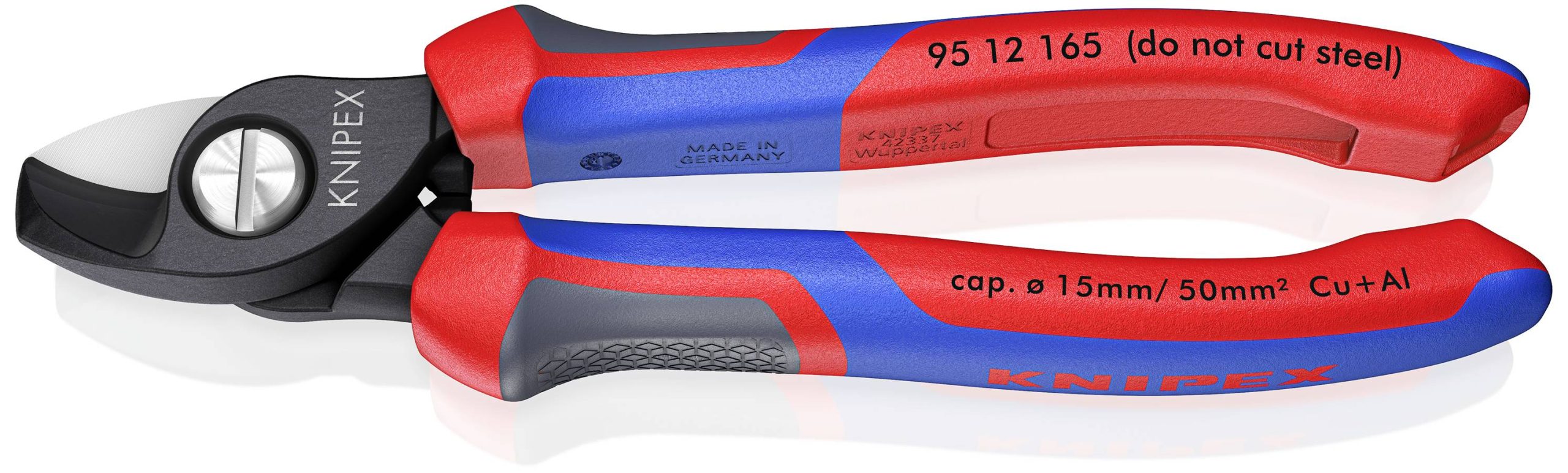Nożyce do kabli Knipex 95 12 165 165 mm - obrazek 1