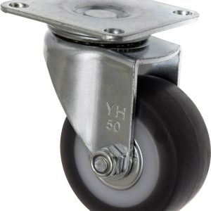 TOOLCRAFT TO-5137866 Kółko obrotowe TPR 50 mm z płytką montażową Maksymalne obciążenie: 50 kg