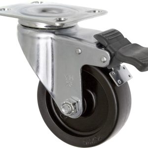 TOOLCRAFT TO-5137905 Kółko obrotowe z blokadą PP 75 mm z płytką montażową Maksymalne obciążenie: 70 kg