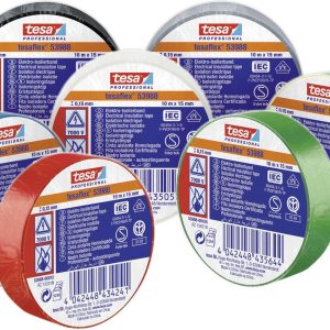 Taśma izolacyjna tesa tesa® Professional 53988-00135-00 (D x S) 10 m x 15 mm 10 m 10 szt. Taśma izolacyjna tesa tesa® Professional 53988-00135-00 (D x S) 10 m x 15 mm 10 m 10 szt.