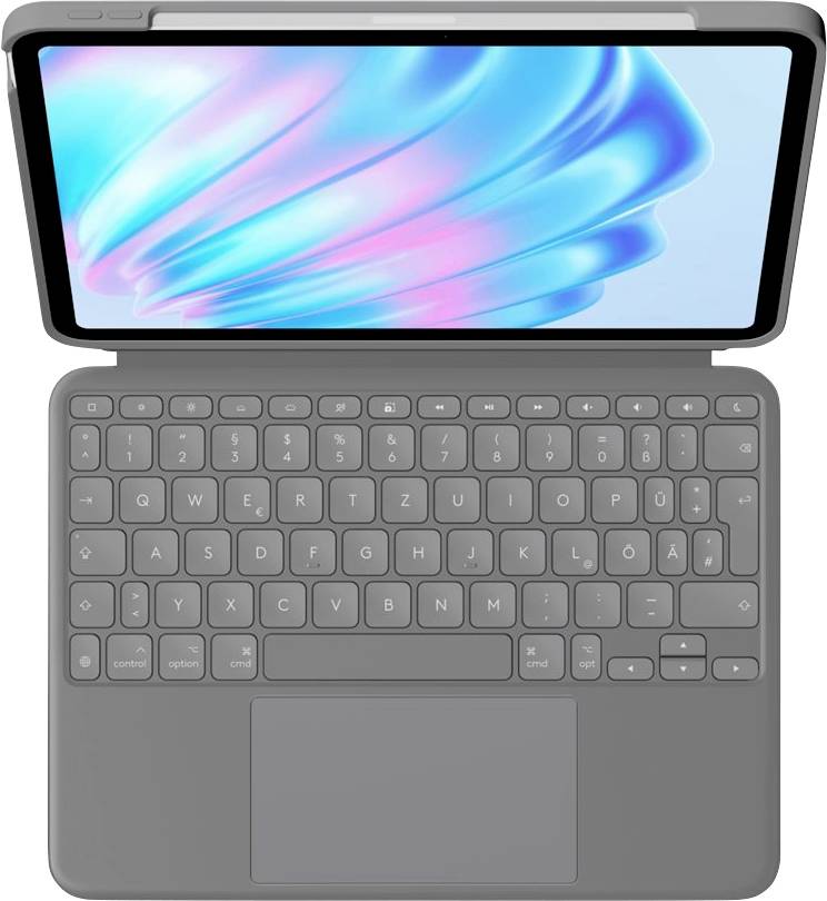 Logitech Combo Touch Klawiatura do tabletu z etui Odpowiedni dla marki (tablet): Apple iPad Air 11" (M2, 2024), iPad Air - obrazek 1
