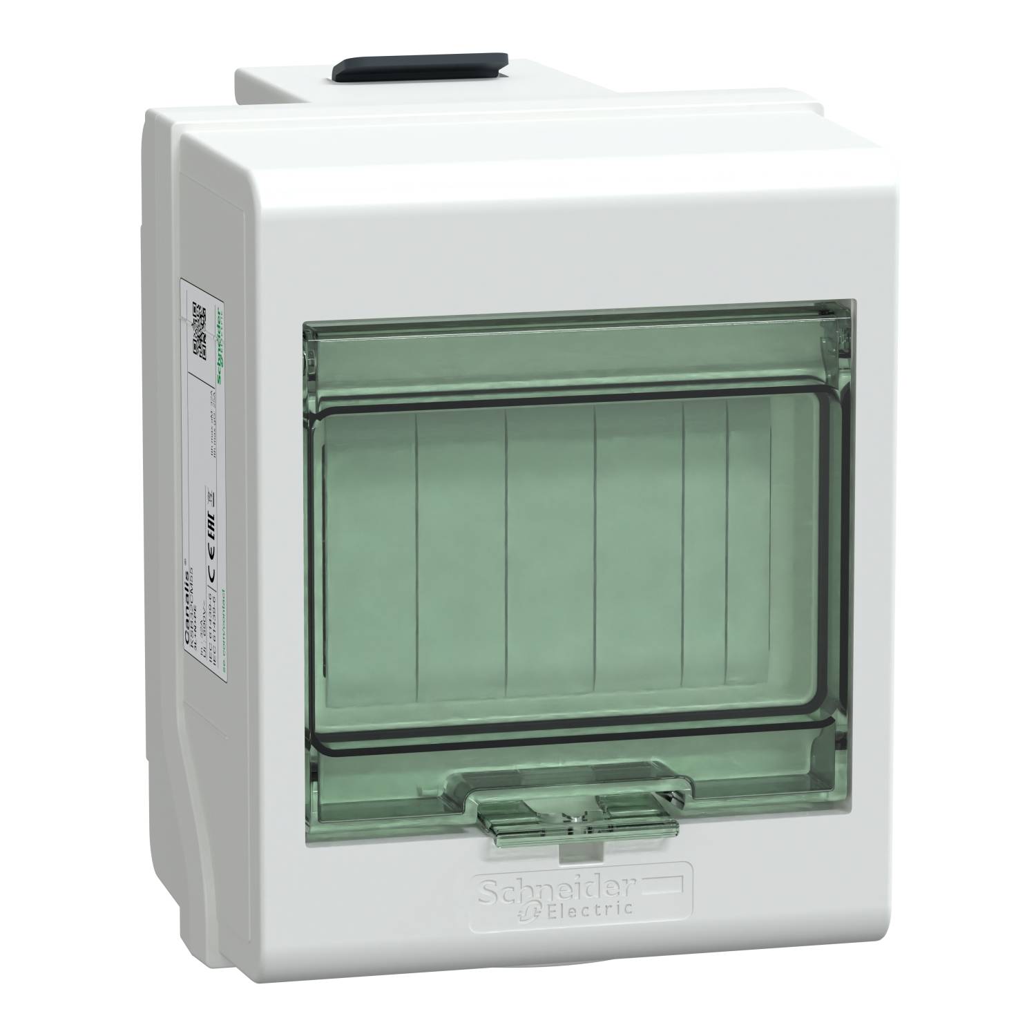 Schneider Electric KSB32CM55 Adapter gniazdka KS, 32A, 3L+N+PE, pusty, 5 działek Akcesoria do małych skrzynek rozdzielcz - obrazek 1