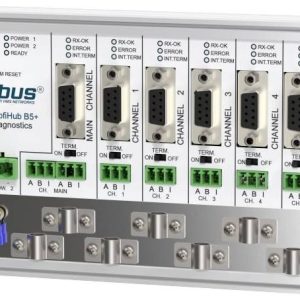 Repeater Anybus ProfiHub B5+R Napięcie robocze: 12 V/DC, 24 V/DC Repeater Anybus ProfiHub B5+R Napięcie robocze: 12 V/DC, 24 V/DC