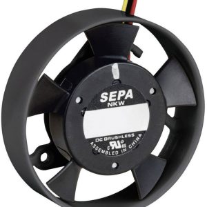 SEPA LF_40B12 Wentylator osiowy 12 V/DC 152 l/min (Ø x W) 40 mm x 10 mm SEPA LF_40B12 Wentylator osiowy 12 V/DC 152 l/min (Ø x W) 40 mm x 10 mm