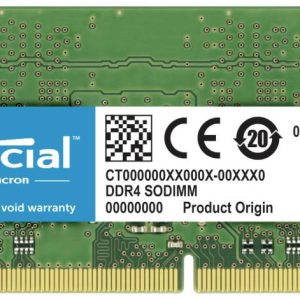 Crucial CT32G4SFD832A Pamięć robocza do laptopów – moduł DDR4 32 GB 1 x 32 GB 3200 MHz 260 pin SO-DIMM CL22 CT32G4SFD832