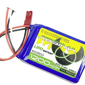 Pakiet akumulatorów (LiPo) 7.4 V 1200 mAh Absima Softcase BEC