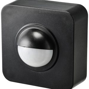 Czujnik ruchu PIR Sygonix SY-5046552 nadtynkowy 120 ° IP65 czarny Czujnik ruchu PIR Sygonix SY-5046552 nadtynkowy 120 ° IP65 czarny