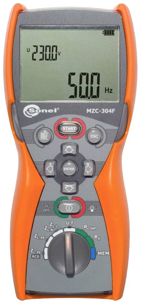 Tester instalacji Sonel MZC-304 F - obrazek 1