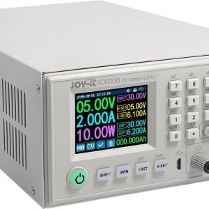 Zasilacz laboratoryjny regulowany Joy-it JT-RD6006-Comfort 0 – 60 V 0 – 6 A 400 W