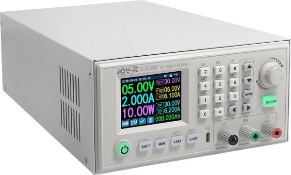 Zasilacz laboratoryjny regulowany Joy-it JT-RD6006-Comfort 0 – 60 V 0 – 6 A 400 W