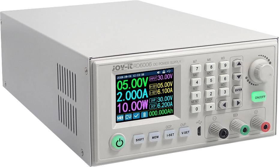 Zasilacz laboratoryjny regulowany Joy-it JT-RD6006-Comfort 0 - 60 V 0 - 6 A 400 W - obrazek 1