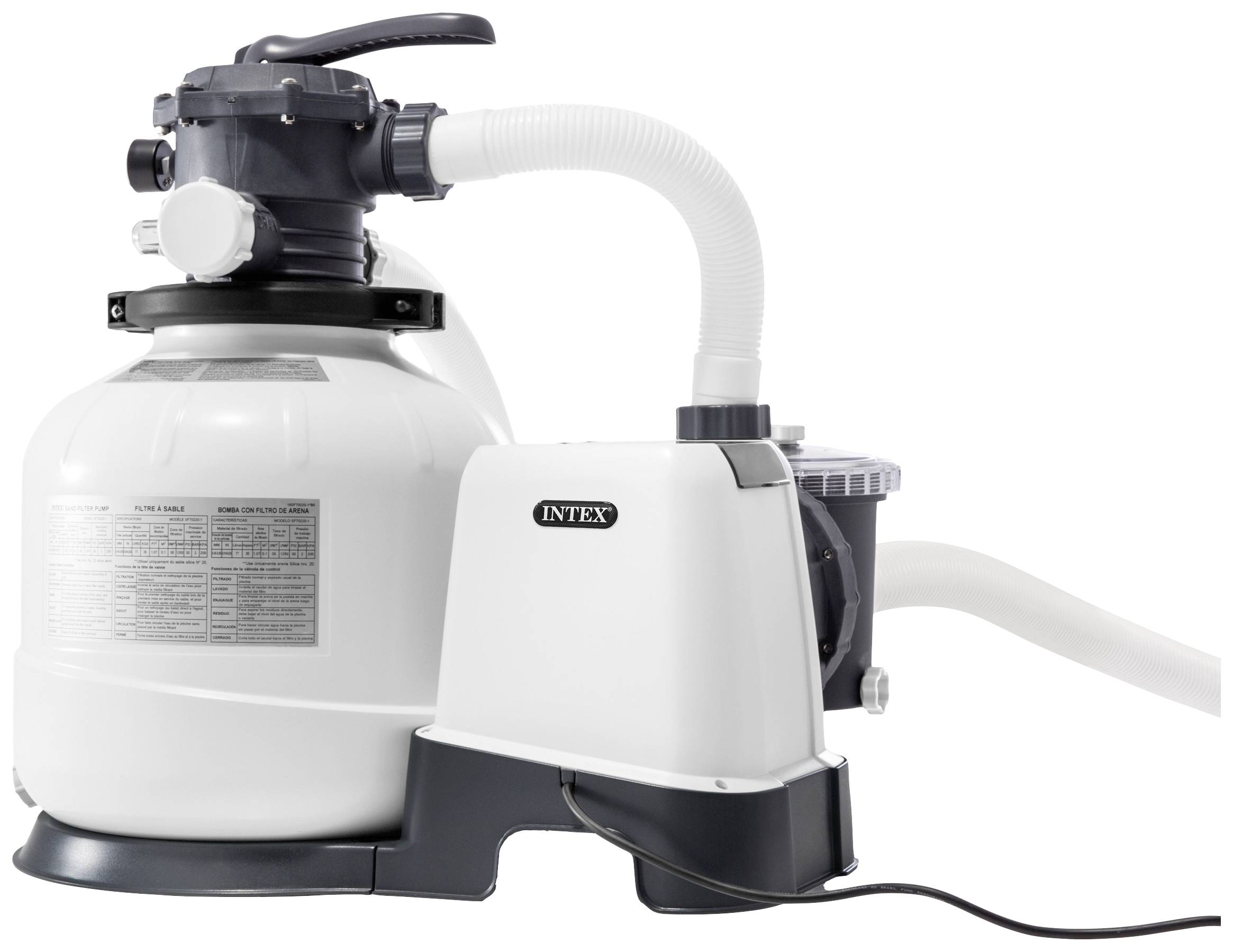 Intex 26648GS Sandfilter Poolpumpe SX2800 System filtru piaskowego - obrazek 1
