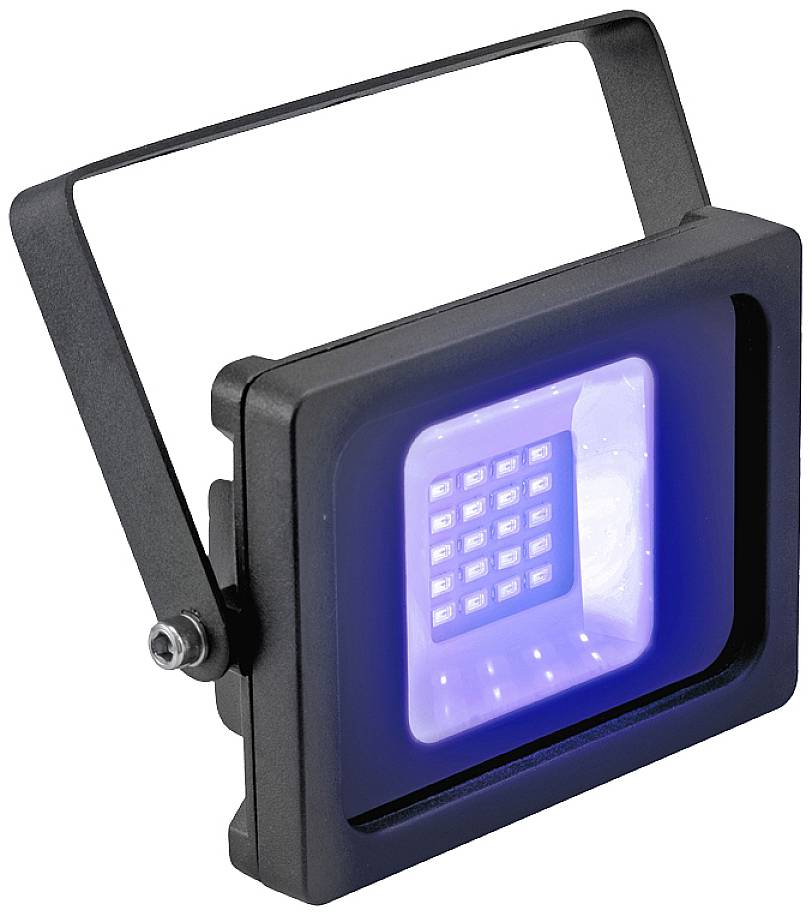 Eurolite LED IP FL-10 SMD UV 51914917 Zewnętrzna lampa punktowa LED 10 W Kolor LED: czarne światło (UV) - obrazek 1