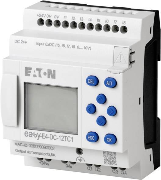 Eaton 197213 EASY-E4-DC-12TC1 Moduł sterujący PLC 24 V/DC - obrazek 1