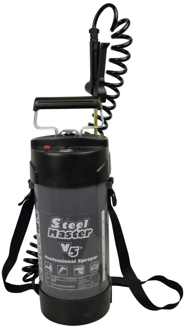Gloria Haus und Garten 000306.0000 SteelMaster V5 Opryskiwacz ciśnieniowy 5 l