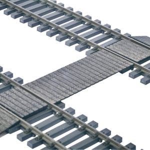 Przejście drewniane przez tory, MBZ 84124, 56 x 10 x 1 mm, skala N Przejście drewniane przez tory, MBZ 84124, 56 x 10 x 1 mm, skala N