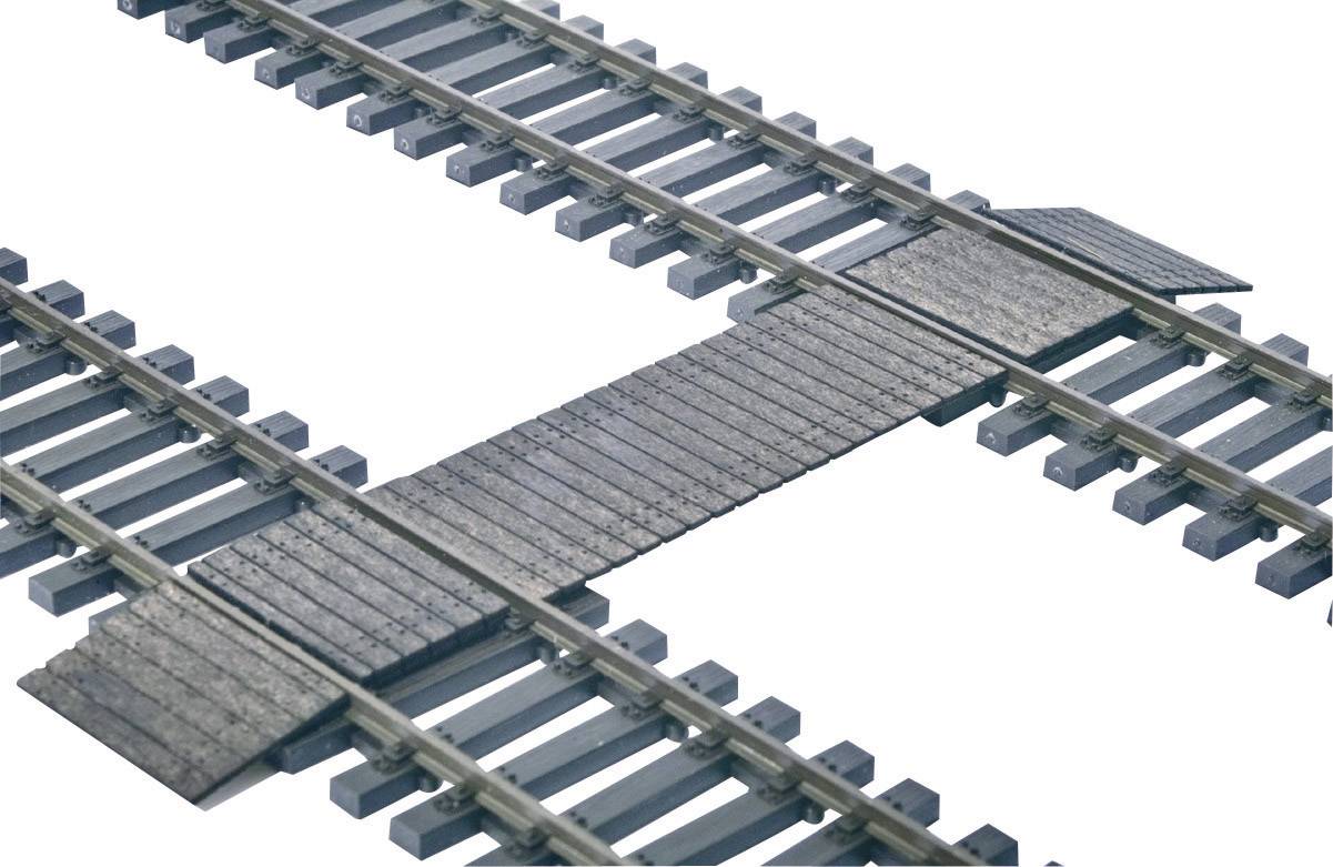 Przejście drewniane przez tory, MBZ 84124, 56 x 10 x 1 mm, skala N - obrazek 1