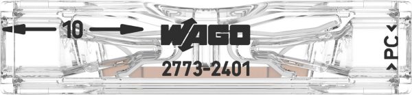 WAGO 2773-2401 Terminal przepustowy 2773-2401, PIN: 1, 450 V, 32 A, 1 szt.