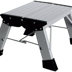 Krause Treppy PlusLine 130327 aluminium Stopnie składane podwójne składana Maksymalna wysokość robocza: 2.20 m srebrny 1 Krause Treppy PlusLine 130327 aluminium Stopnie składane podwójne składana Maksymalna wysokość robocza: 2.20 m srebrny 1