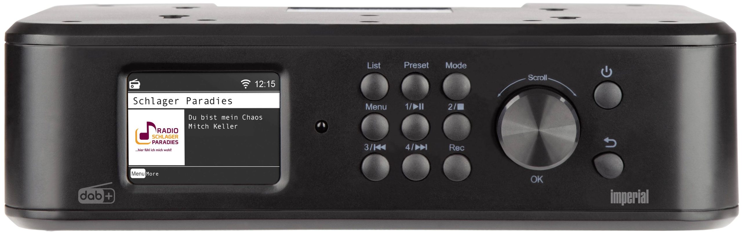 Radio internetowe kuchenne Imperial DABMAN i460 (sw) Internet, DAB+, fale metrowe (VHF), FM Amazon Music, Deezer, Qobuz, - obrazek 1