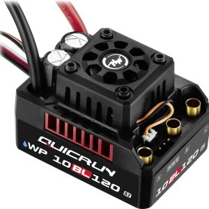 Regulator prędkości bezszczotkowy do modeli samochodów Hobbywing QuicRun WP10BL120 G2 1 szt.