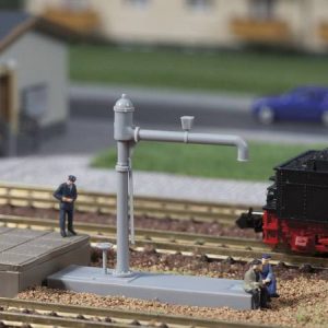 Auhagen 41626 Zestaw H0 2 dźwigów wodnych z tworzywa sztucznego Auhagen 41626 Zestaw H0 2 dźwigów wodnych z tworzywa sztucznego
