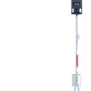 Sygnalizator świetlny z sygnałem blokady toru Marklin 074391, 78 mm, skala H0