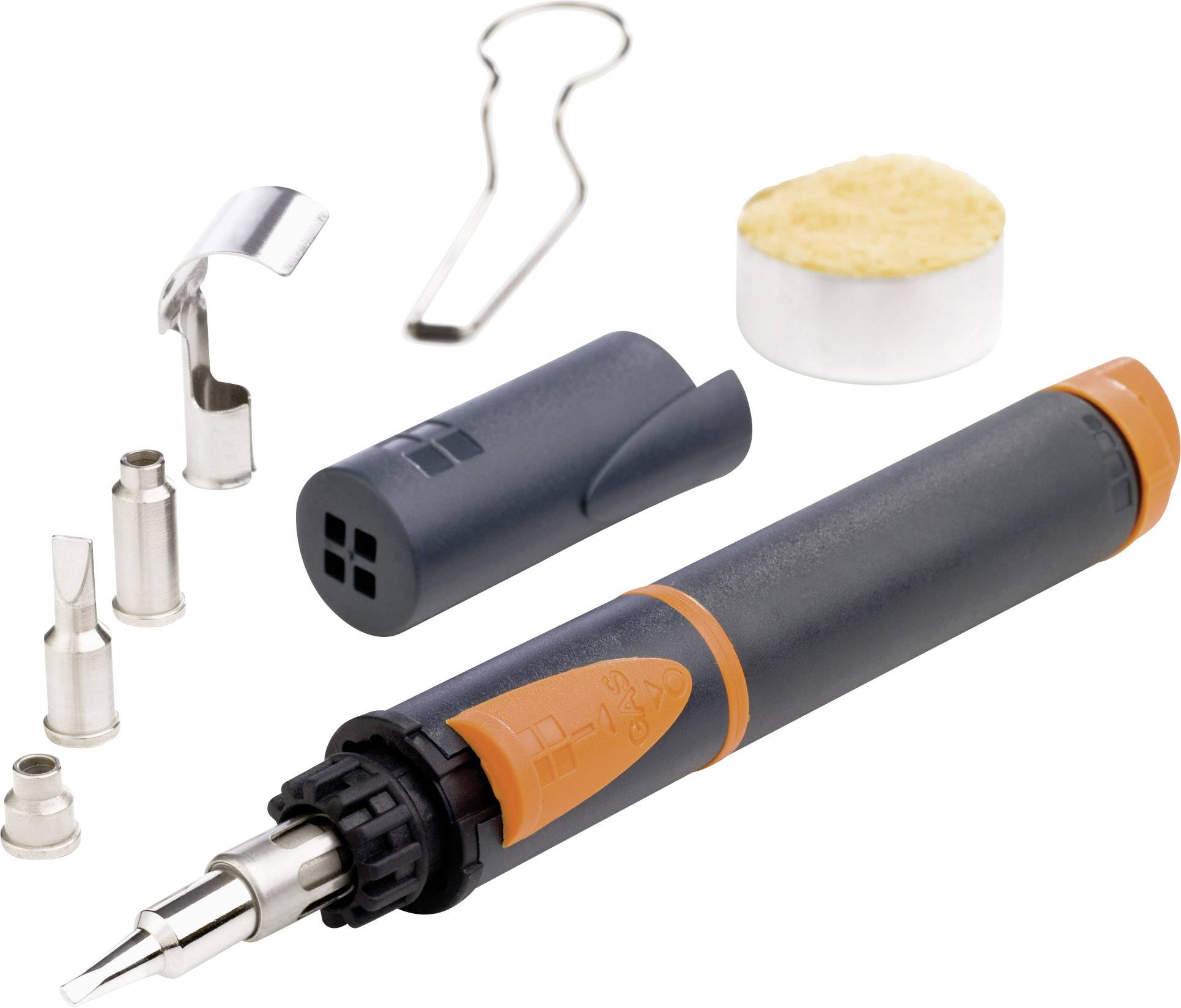 Portasol Pro Piezo 75 Kit Zestaw lutownicy gazowej 1300 °C 90 min zaw. zapalnik piezo 1 szt. - obrazek 1