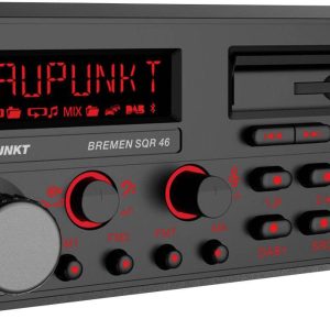 Blaupunkt Bremen SQR 46 DAB Radio samochodowe Tuner DAB+, Zestaw głośnomówiący Bluetooth® , Retro Blaupunkt Bremen SQR 46 DAB Radio samochodowe Tuner DAB+, Zestaw głośnomówiący Bluetooth® , Retro