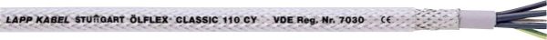 LAPP ÖLFLEX® CLASSIC 110 CY Przewód sterowniczy 2 x 1 mm² przeźroczysty 1135852/100 100 m
