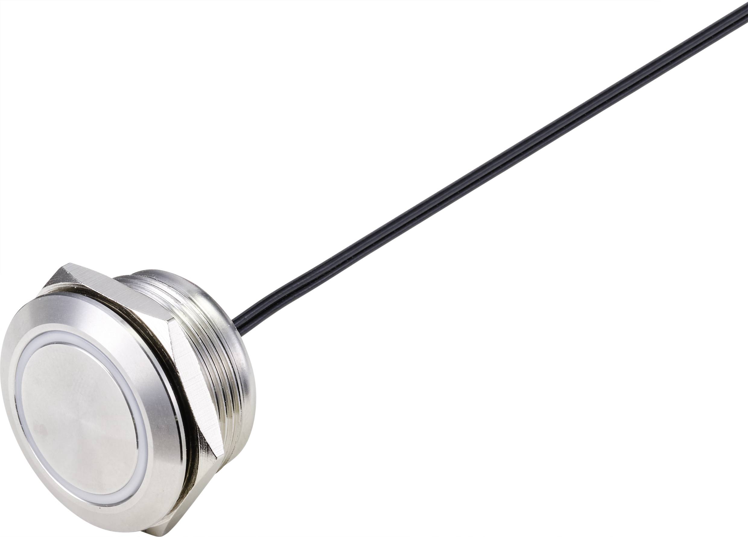 TRU COMPONENTS TC-9219108 Przycisk, 22 mm, 24 V/DC, 50 mA, 1 szt. - obrazek 1
